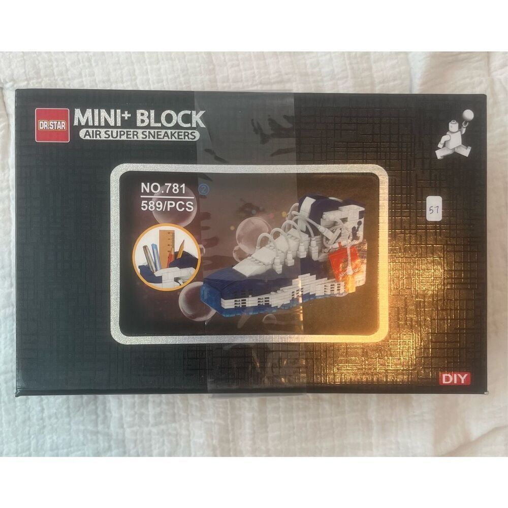 Dr. Star Mini Block Air Jordan Super Sneakers building set NEW